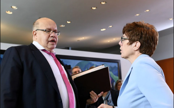 Peter Altmaier e Annegret Kramp-Karrenbauer