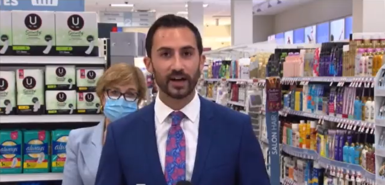 Secretário de saúde de Ontario (Canadá), Stephen Lecce