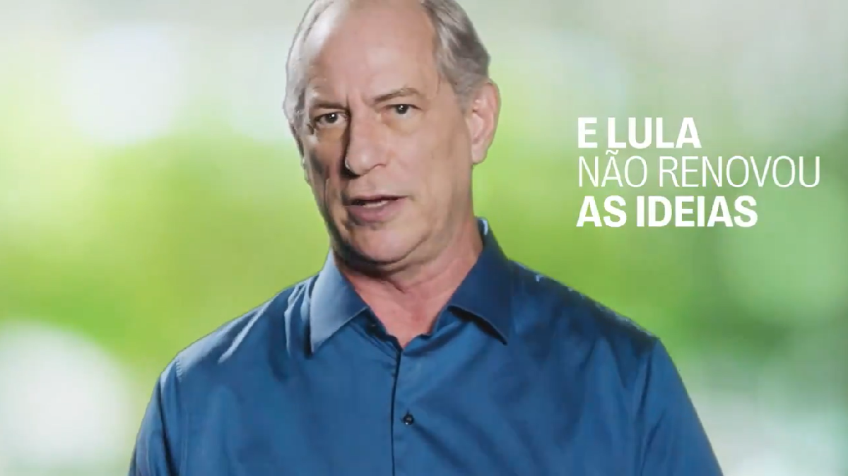 Ciro Gomes em vídeo que ataca Lula