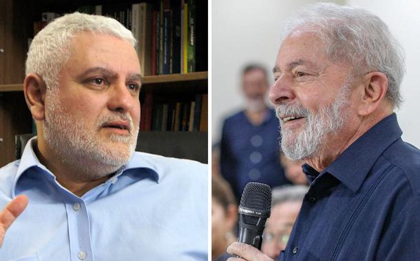 Cientista político Rudá Ricci e o ex-presidente Luiz Inácio Lula da Silva