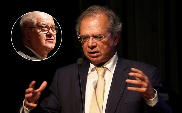 Elio Gaspari e o ministro da Economia, Paulo Guedes