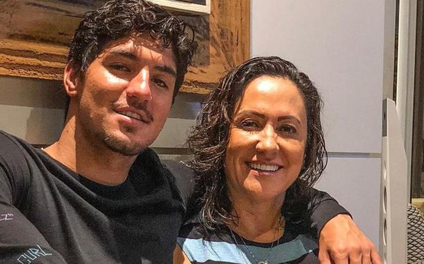 Gabriel Medina e a mãe, Simone Medina