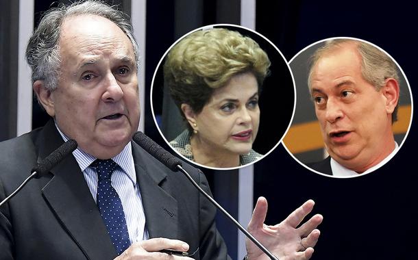 Cristovam Buarque, Dilma e Ciro Gomes