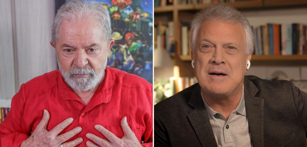 Lula e Pedro Bial