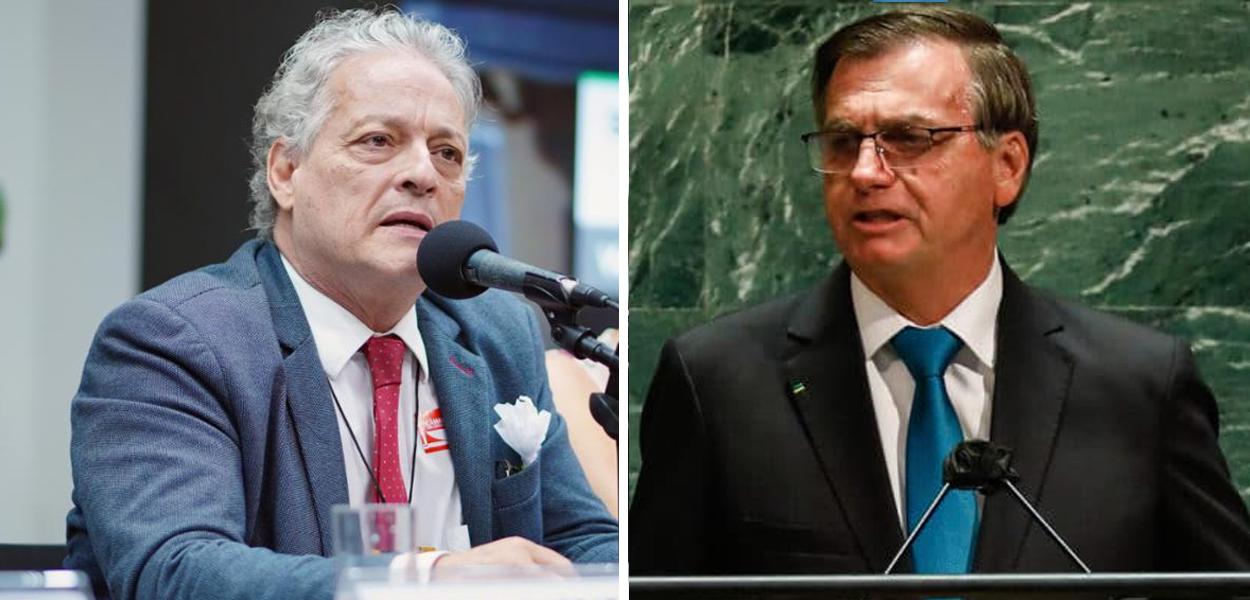 João Vicente Goulart e Jair Bolsonaro