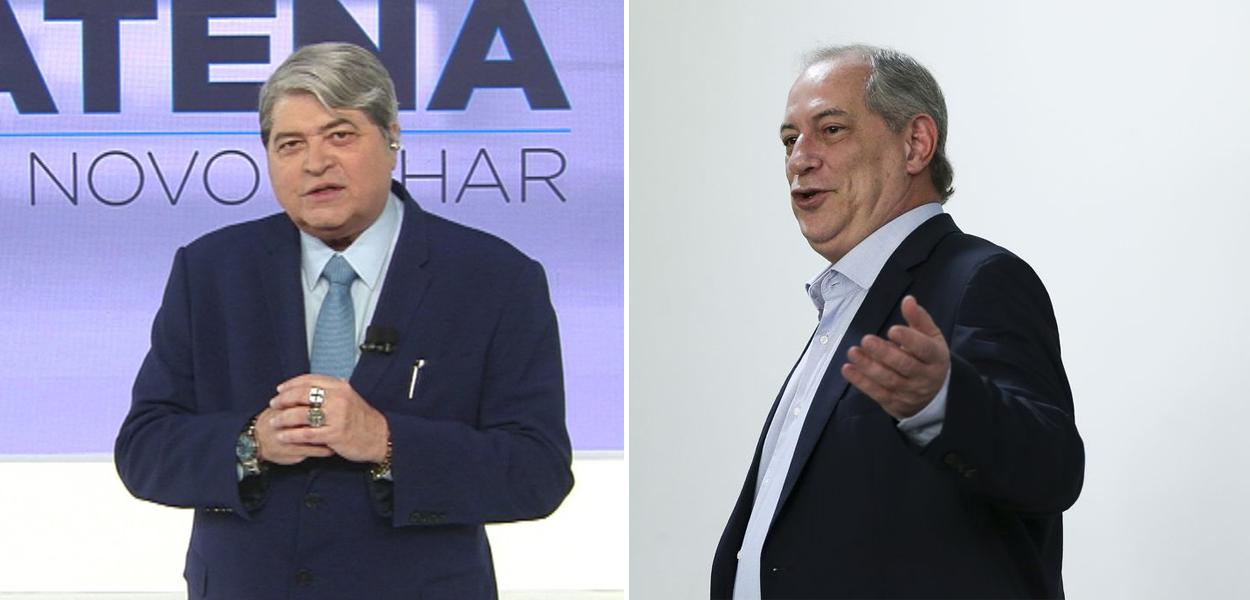 Datena e Ciro Gomes