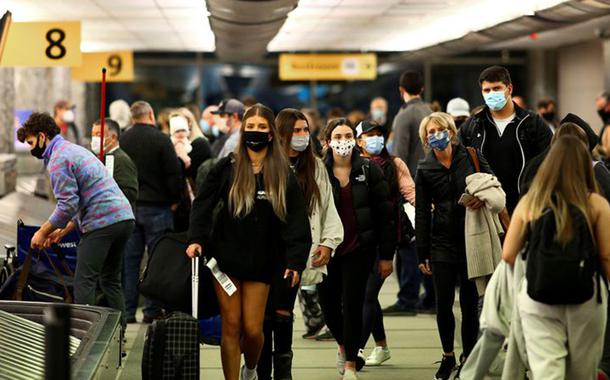 Aeroporto em Denver, Colorado, EUA