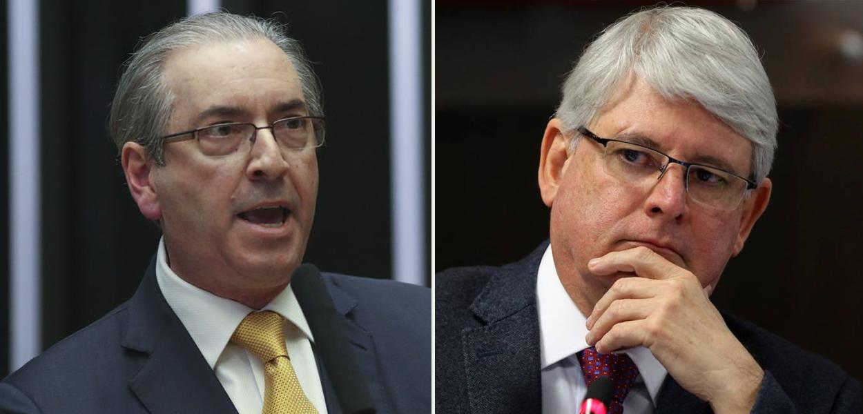 Eduardo Cunha e Rodrigo Janot