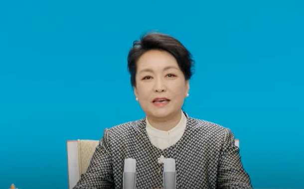 Peng Liyuan, esposa do presidente chinês, Xi Jinping