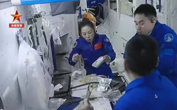 Tripulação da nave chinesa Shenzhou-13