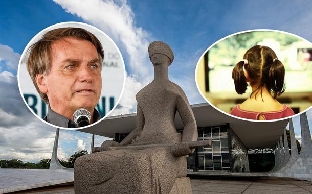 Jair Bolsonaro e o STF mais uma criança