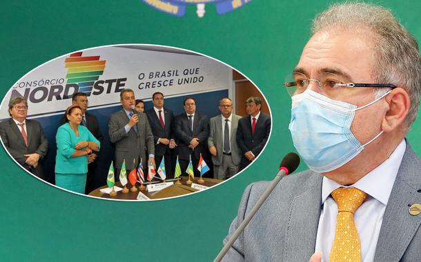 Governadores do Nordeste e Marcelo Queiroga