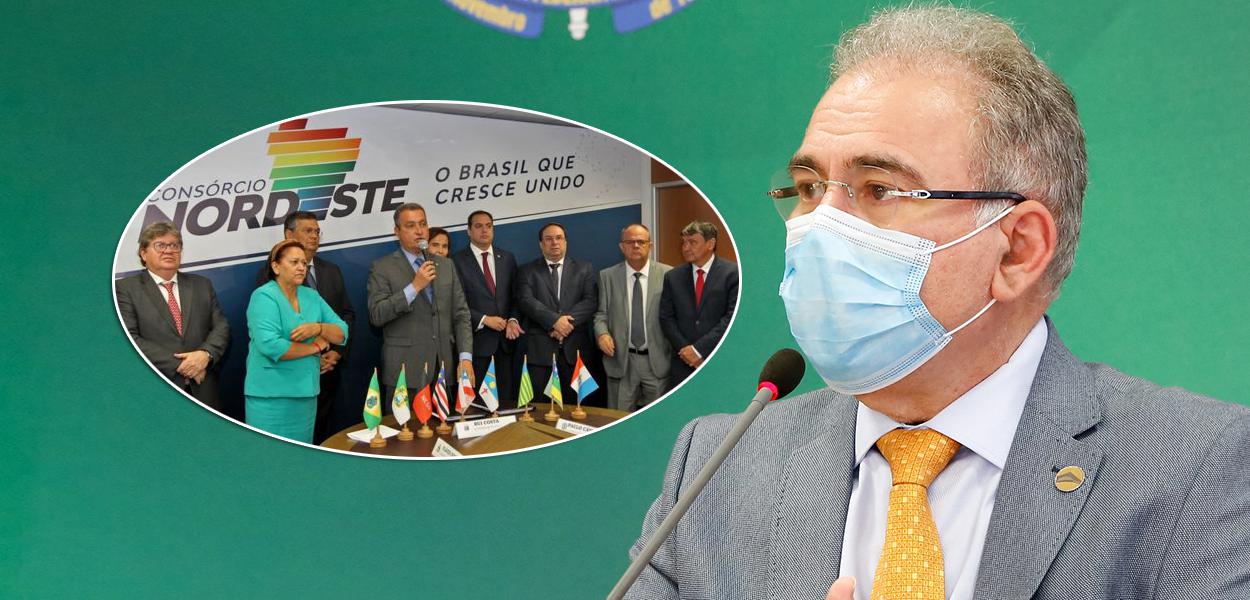 Governadores do Nordeste e Marcelo Queiroga