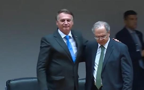 Jair Bolsonaro e Paulo Guedes