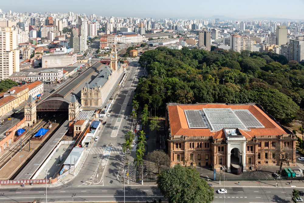 Museu da Língua Portuguesa, na Estação da Luz, em São Paulo