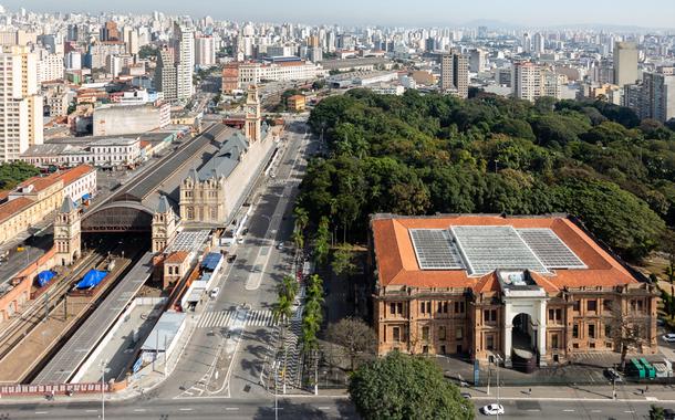 Museu da Língua Portuguesa, na Estação da Luz, em São Paulo