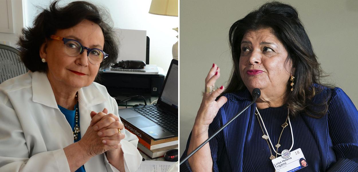 Margareth Dalcolmo e Luiza Trajano