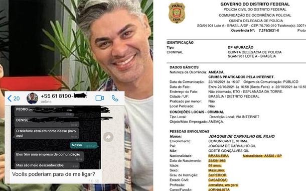 Jair Renan Bolsonaro e o parceiro comercial Allan Lucena, suspeitos de Lobby, o BO e o print da conversa ameaçadora