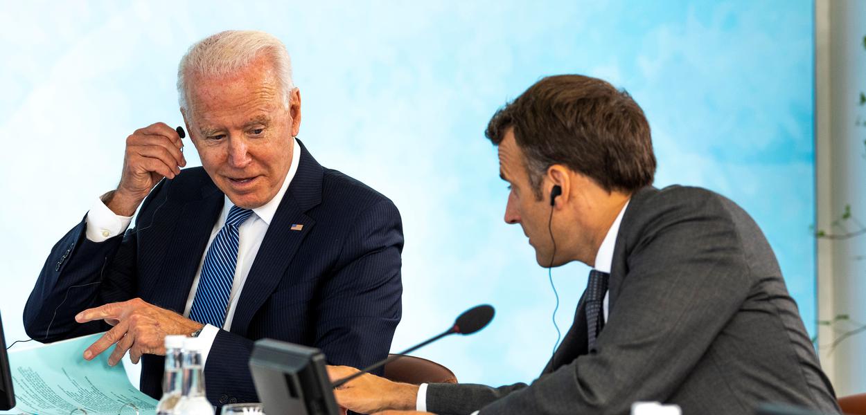 Macron e Biden no Reino Unido
13/06/2021
Doug Mills/Pool via REUTERS