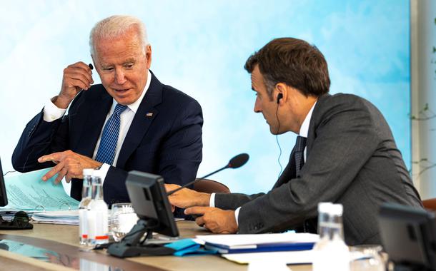 Macron e Biden no Reino Unido
13/06/2021
Doug Mills/Pool via REUTERS