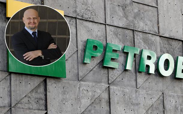 Jornalista Vicente Nunes e a sede da Petrobras no Rio