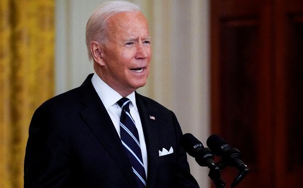 Presidente dos EUA, Joe Biden, na Casa Branca