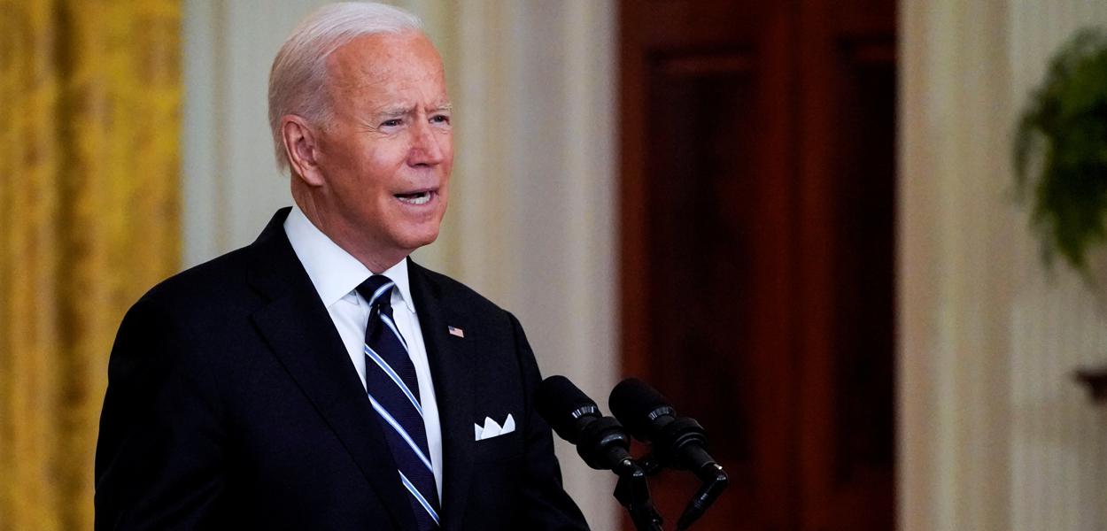 Presidente dos EUA, Joe Biden, na Casa Branca