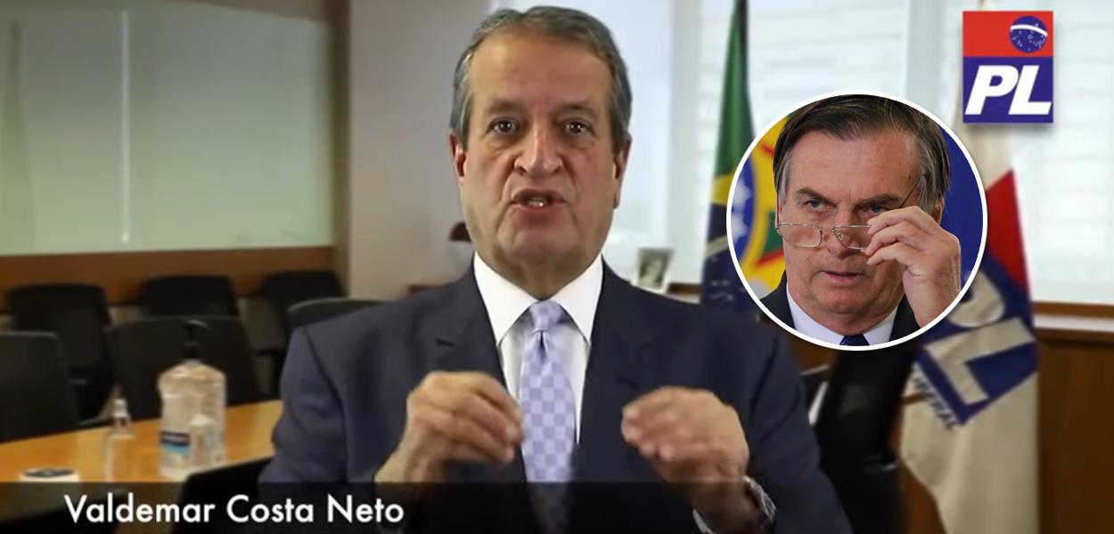 Valdemar Costa Neto e Jair Bolsonaro