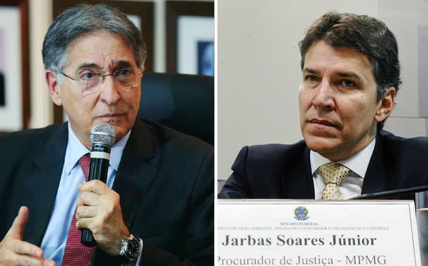 Fernando Pimentel e Jarbas Soares