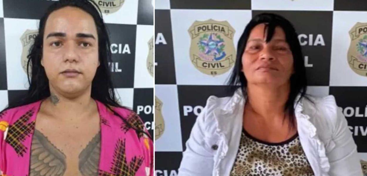 Bruna Hoffman e Lucineia Pereira da Silva
