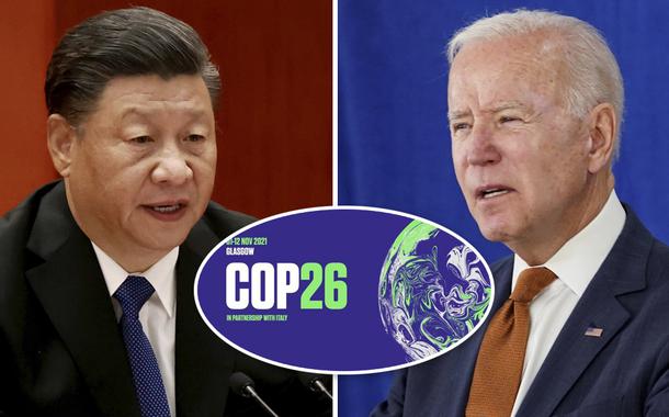 Xi Jinping e Joe Biden