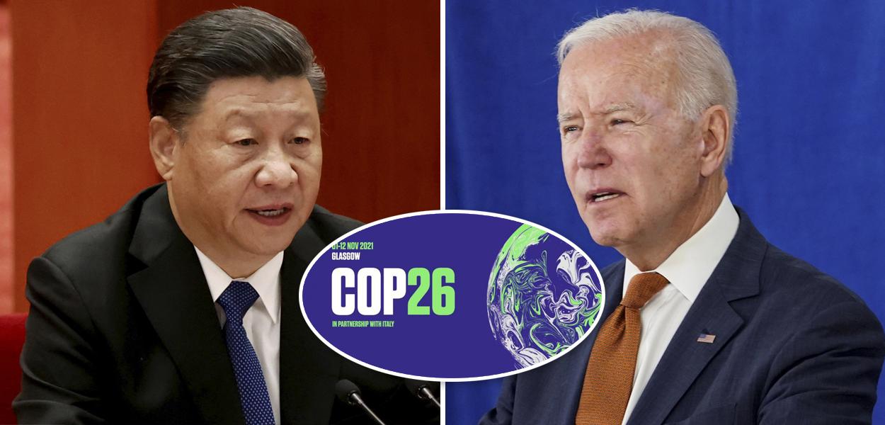 Xi Jinping e Joe Biden