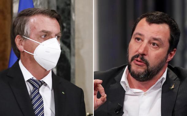 Bolsonaro e Matteo Salvini