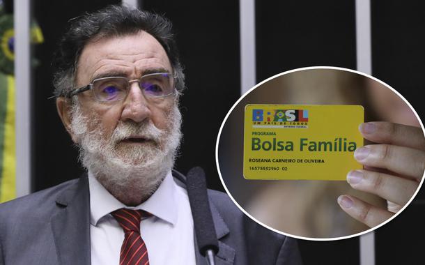Patrus Ananias e cartão do Bolsa Família