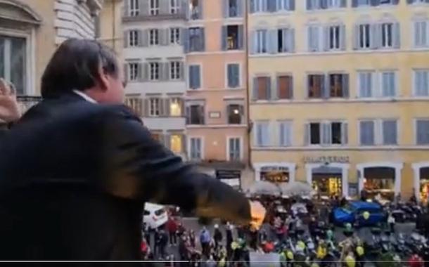 Bolsonaro em Roma