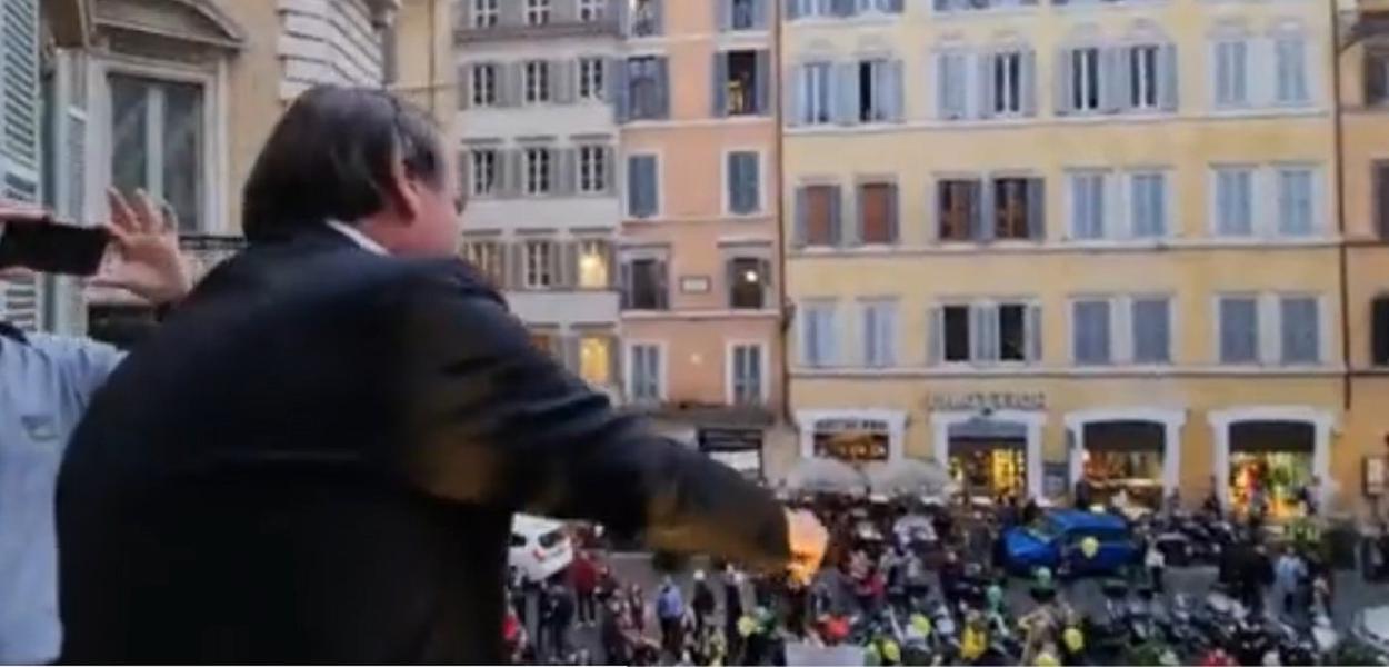 Bolsonaro em Roma