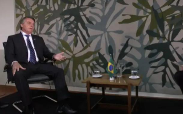Jair Bolsonaro e Michele Cagiano