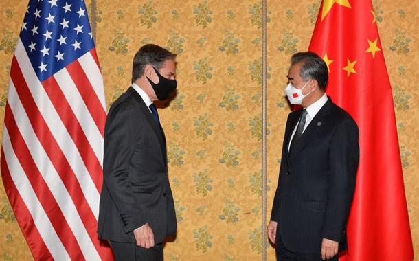 Antony Blinken e Wang Yi