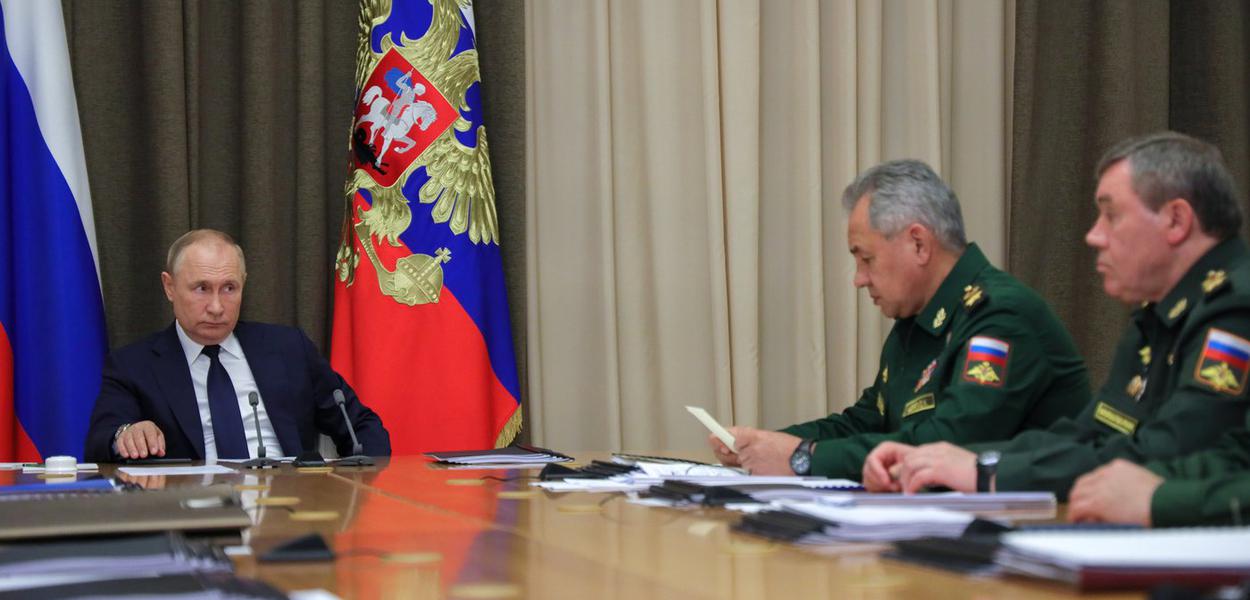 Presidente russo, Vladimir Putin
01/11/2021
Sputnik/Evgeniy Paulin/Kremlin via Reuters