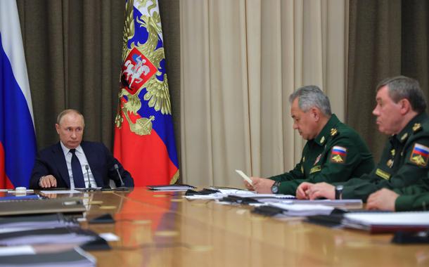 Presidente russo, Vladimir Putin
01/11/2021
Sputnik/Evgeniy Paulin/Kremlin via Reuters