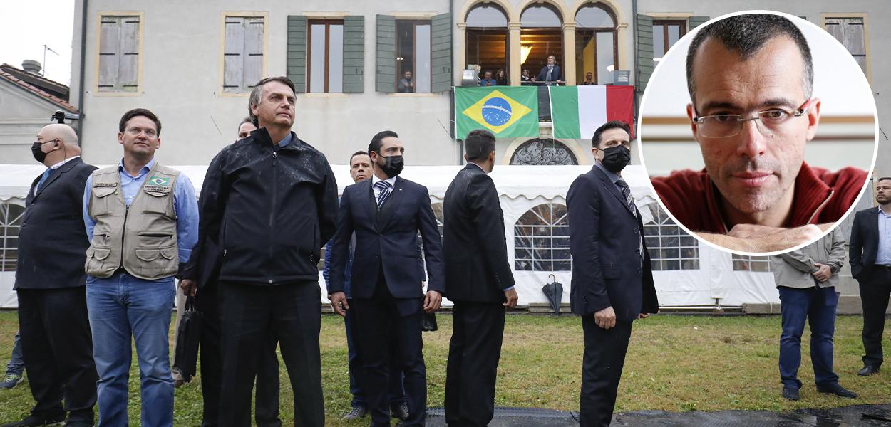 Jair Bolsonaro e Jamil Chade