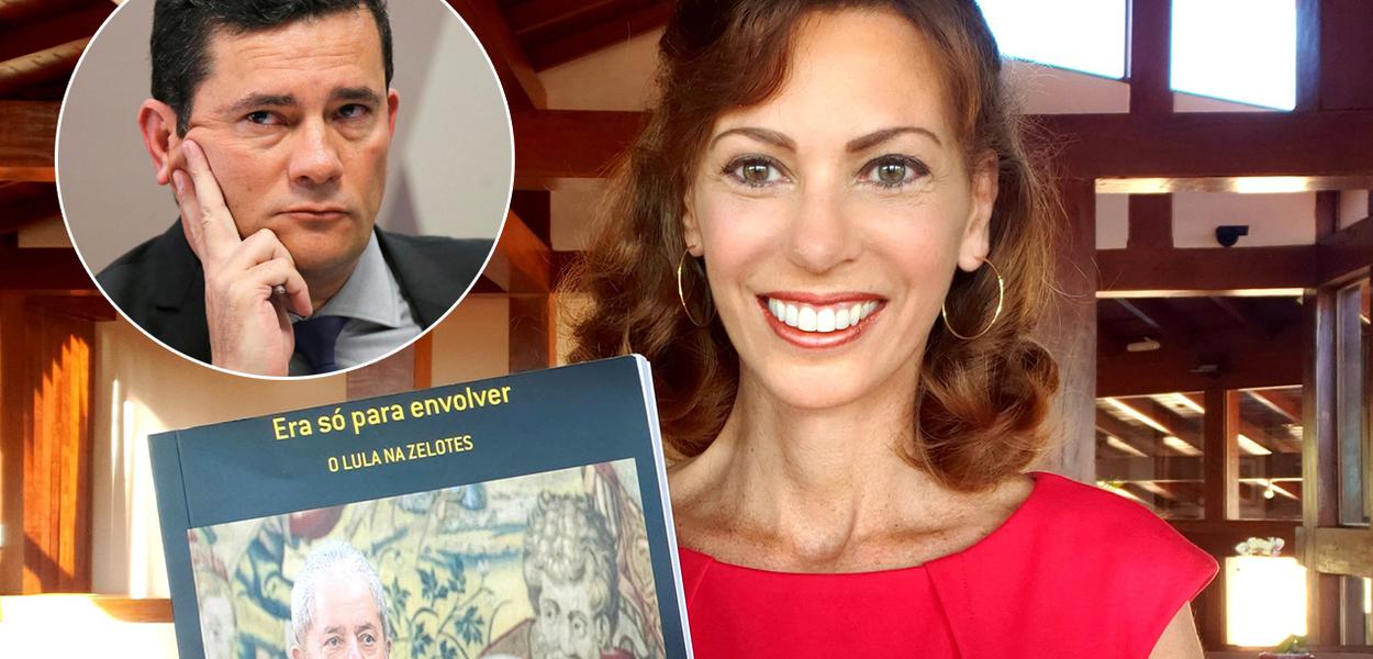 Sérgio Moro e a economista Maura Montella