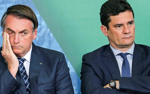 Jair Bolsonaro e Sergio Moro