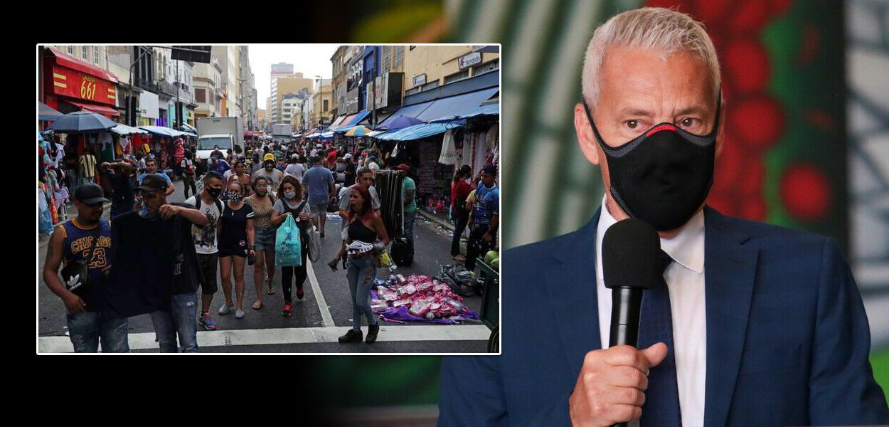 Coordenador do Comitê Científico do estado, o médico João Gabbardo