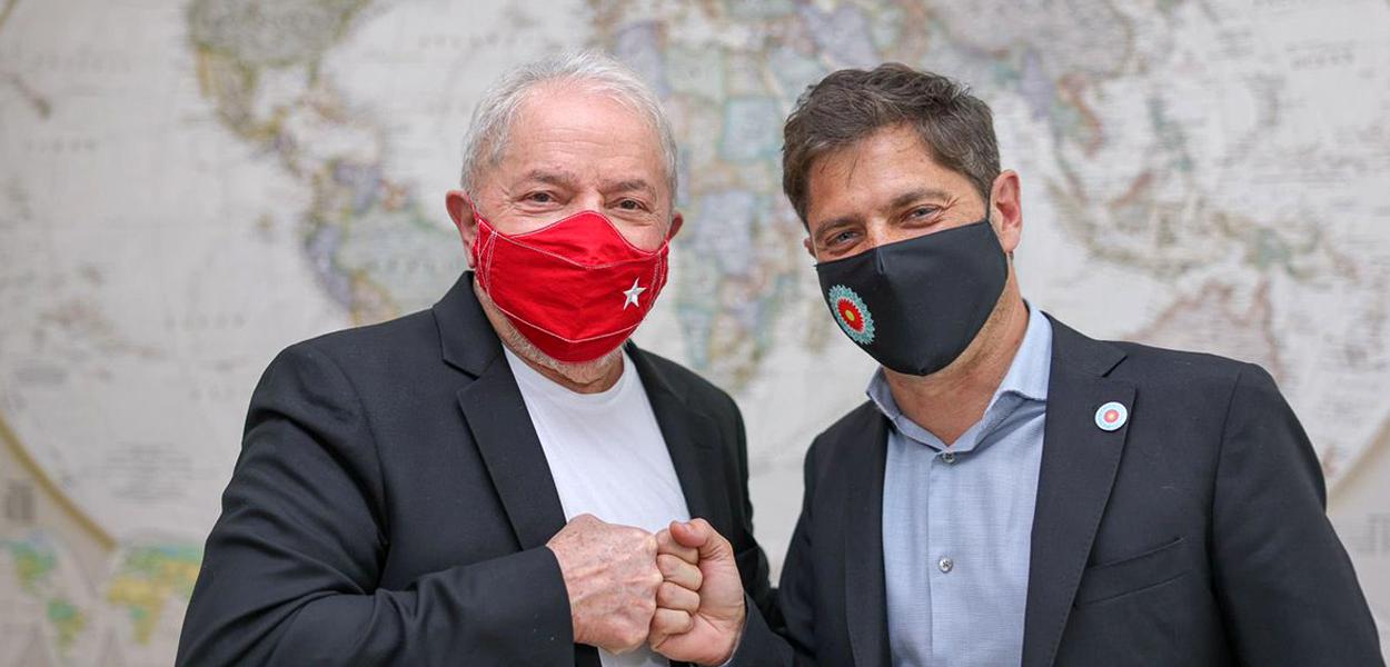 Lula e Axel Kicillof