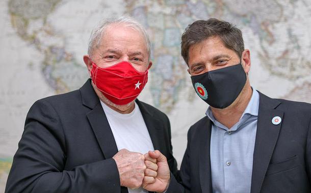 Lula e Axel Kicillof