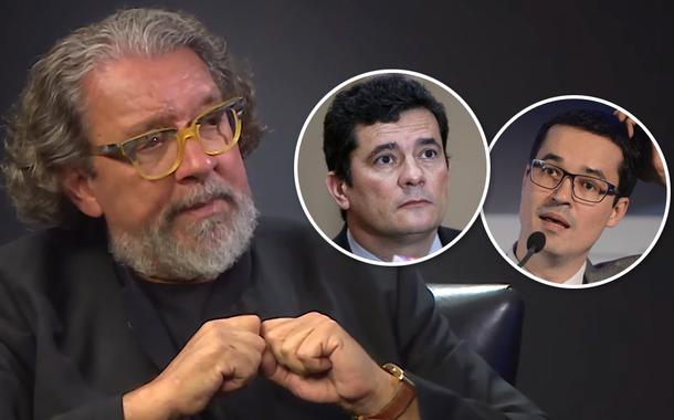 Kakay, Sérgio Moro e Deltan Dallagnol