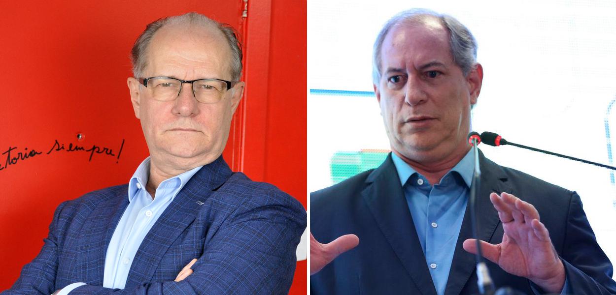 Mario Vitor Santos e Ciro Gomes