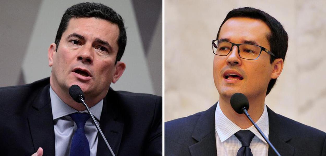 Sérgio Moro e Deltan Dallagnol