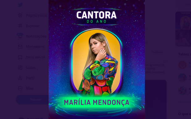 Prêmio Multishow para Marília Mendonça